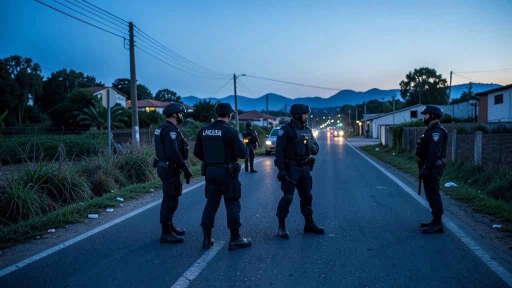Ministro del Interior lidera operativo policial masivo en La Michelena para combatir el crimen organizado
