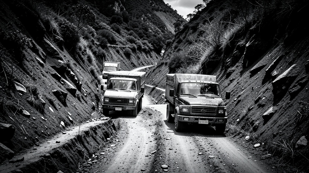 Vía E46 entre Macas y Riobamba: La lucha contra los deslizamientos que pone a prueba el transporte