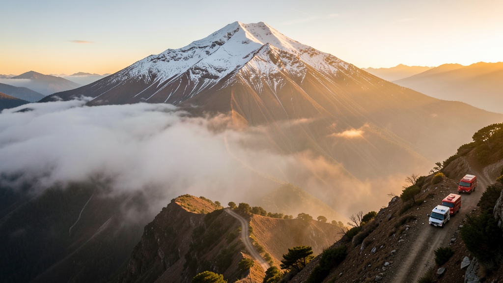 Mujer fallece en volcán Cayambe: La emergencia que movilizó un rescate de alta montaña