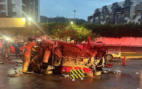 Emergencias movilizan a Bomberos y ATM tras accidentes en Trinitaria