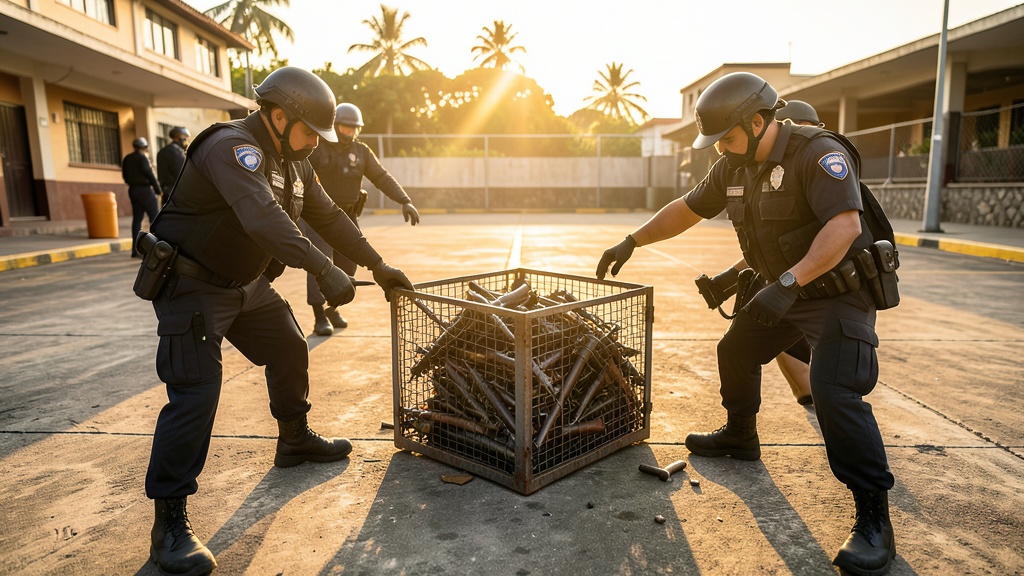 Desarme estratégico en Azuay: Decomiso de armamento revela redes criminales operando