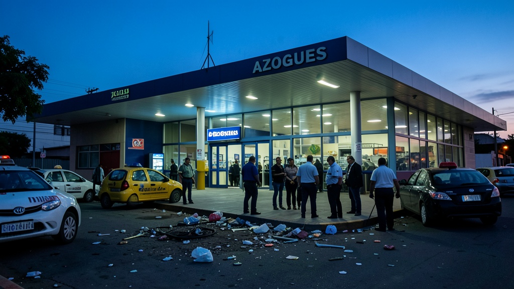 Ataque armado en terminal terrestre de Azogues deja tres personas fallecidas en zona de taxis