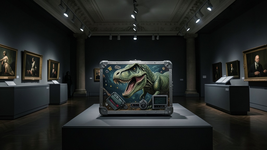 Bolso biotecnológico inspirado en T-Rex se subasta en París