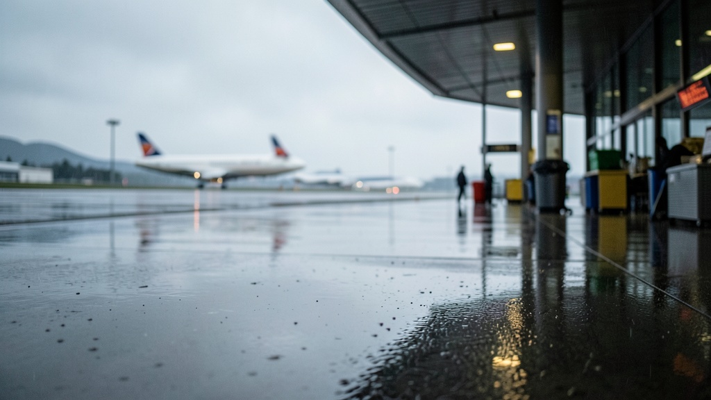 Aerovía de Guayaquil opera con normalidad bajo lluvia según ATM, desmintiendo rumores