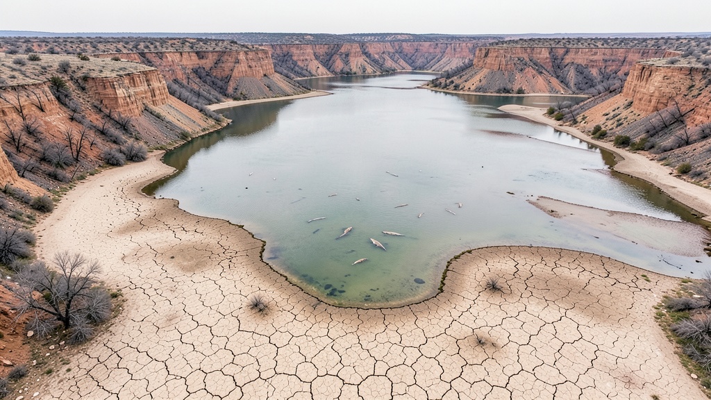 Lago en Arizona cierra por muerte masiva de peces