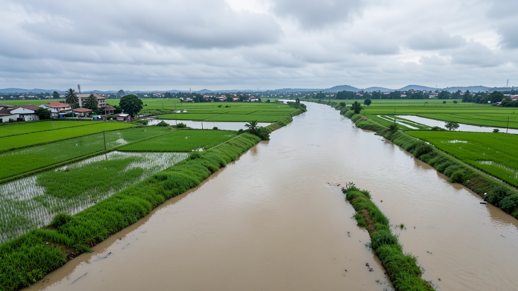 Mareas altas inundaron barrios ribereños en Guayaquil por fenómeno de El Niño Costero