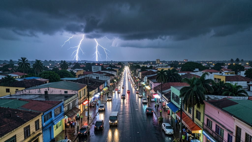 Guayaquil enfrenta clima variable el sábado 26 con riesgo de tormentas eléctricas