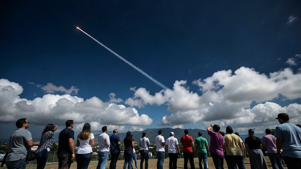 Explosión de cohete chino tras lanzamiento satelital alerta al sector aeroespacial global