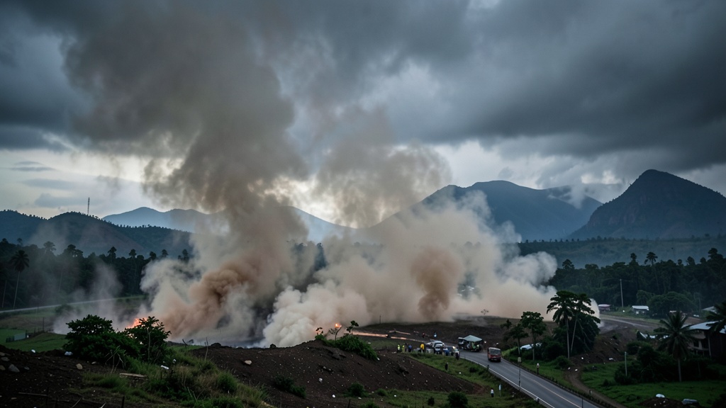 Erupción del Monte Lewotobi LK suspende vuelos en Indonesia ante ceniza volcánica