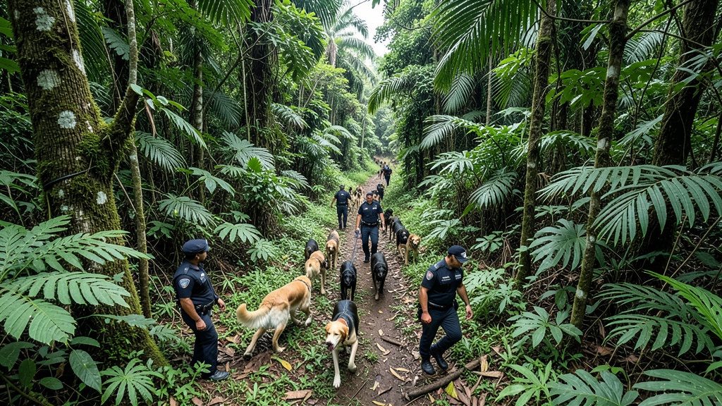 Rescate exitoso en Pasochoa: Canino Furbo localiza a hombre extraviado