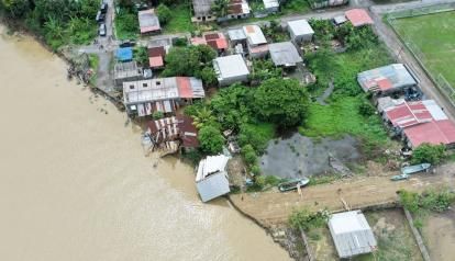 Esmeraldas evalúa emergencia provincial ante desbordamientos que afectan a 341 familias