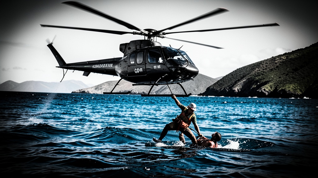 Fuerza Aérea salva a turista australiana tras ataque de tiburón en Galápagos