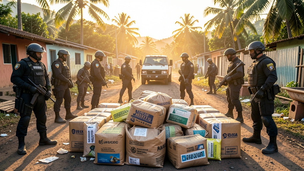 Policía desarticula red narcotráfico en Tulcán con incautación masiva y captura de colombiana