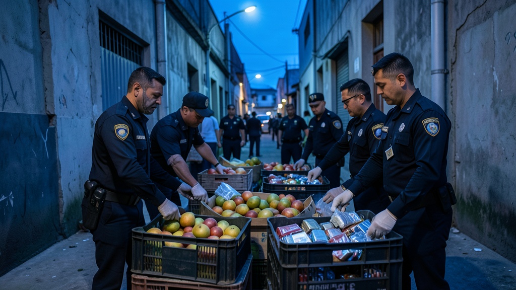 Policía desmantela red narcotraficante con 1080 cajas de plátano y cocaína en Guayaquil