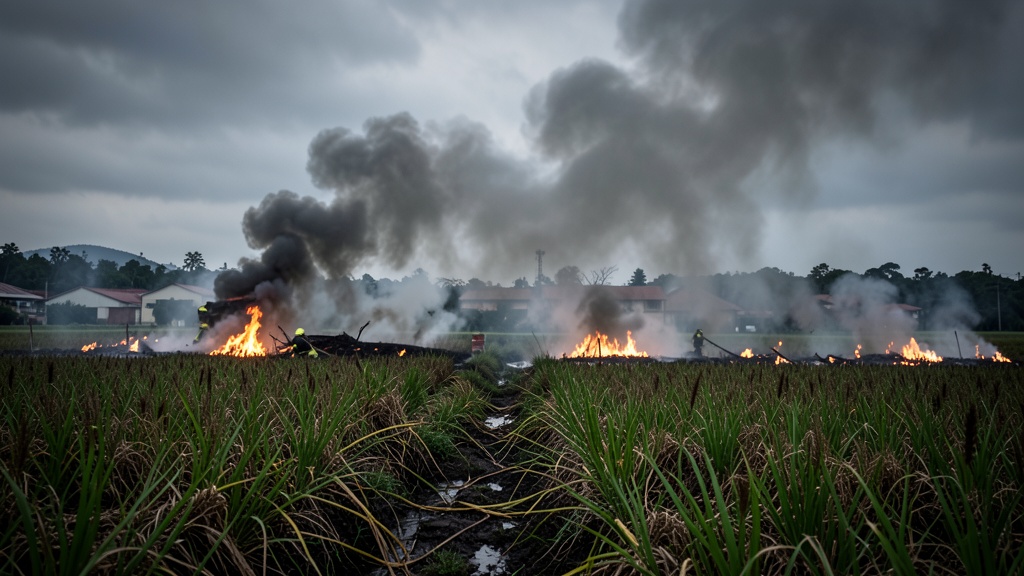 Ecuador enfrenta nueve incendios forestales activos en seis provincias
