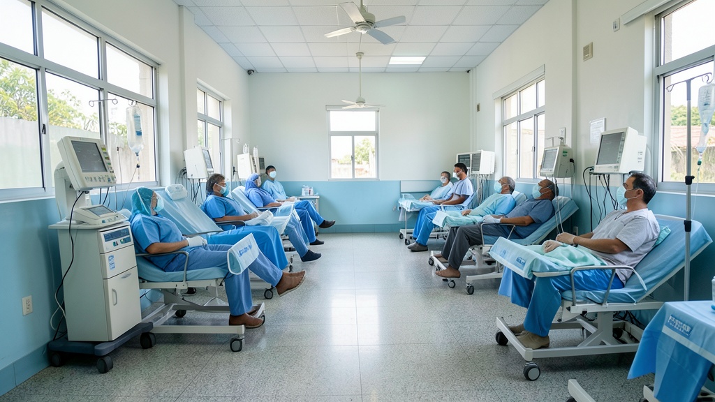 IESS garantiza hemodiálisis a 10 mil pacientes mediante convenios privados