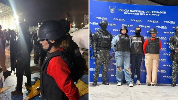 Esposa e hija de 'Fito' llegan a Ecuador tras ser expulsadas de Colombia