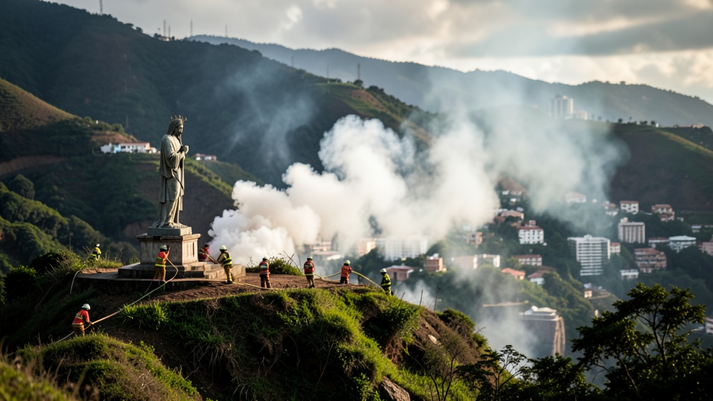 Incendio en la zona del Cristo del Consuelo expone vulnerabilidades en la gestión de riesgos de Guayaquil