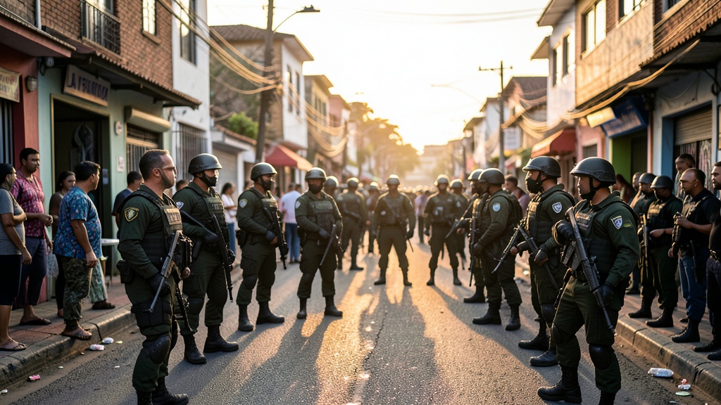 Operación del Bloque de Seguridad sacude a La Florida en Guayaquil con presencia militar policial