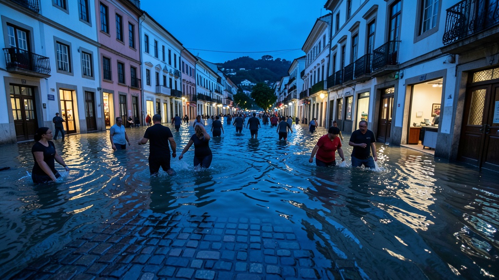 39 emergencias por inundaciones en Quito tras intensas lluvias