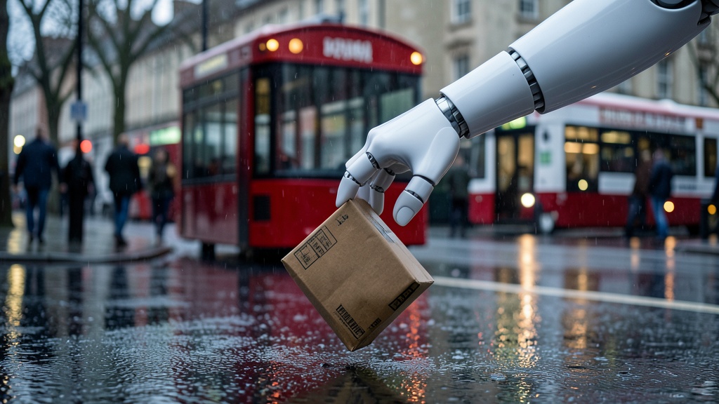 Robots humanoides comienzan entregas de paquetería en Reino Unido, un hito logístico global