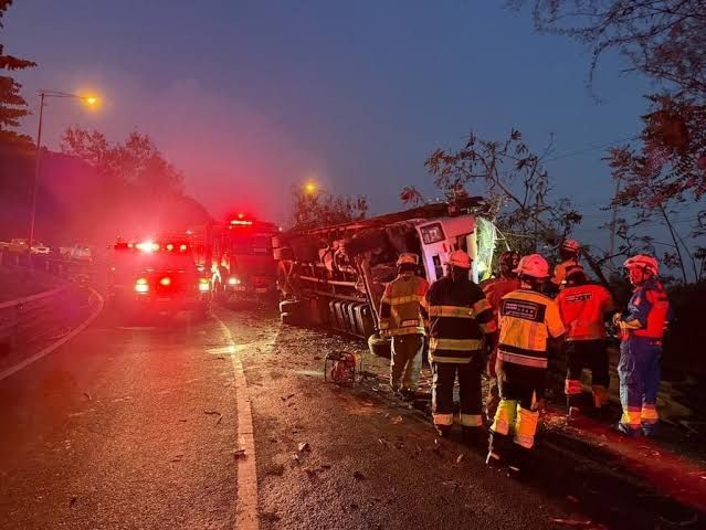 Emergencias movilizan a Bomberos y ATM tras accidentes en Trinitaria