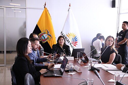 Mishel Mancheno inicia licencia por maternidad y Esteban Torres asume la presidencia interina