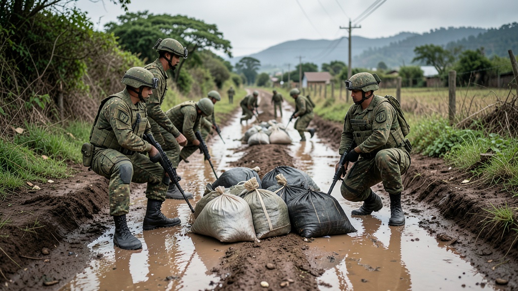 Operación Bremen: Ejército captura a 12 narcotraficantes y incauta 300 kilos de droga en Manabí