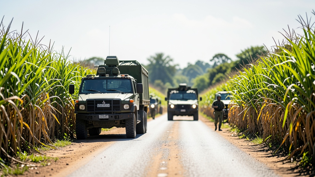 Ejército ecuatoriano intensifica operativos militares en zonas rurales del Guayas