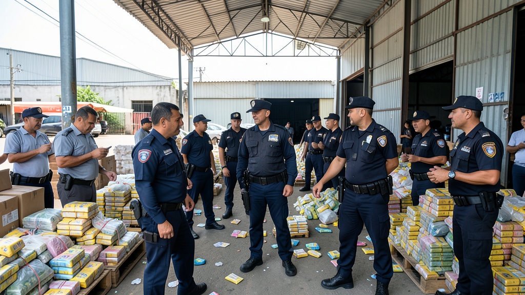 Ecuador desarticula red narcotraficante con 1.2 toneladas de cocaína destinadas a Europa