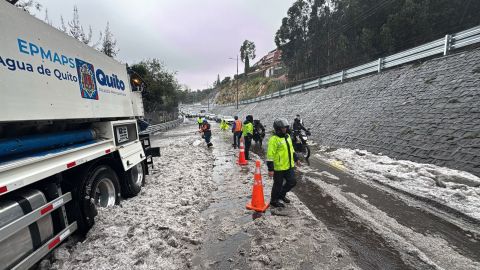 La ciencia detrás del granizo que cayó en Quito este miércoles