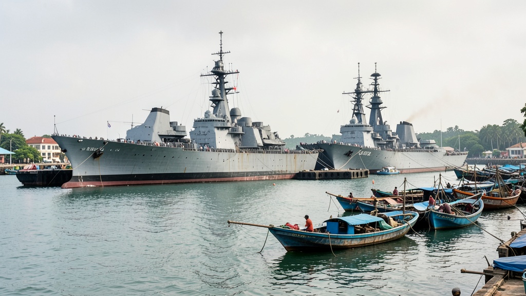Portaaviones USS Nimitz y destructor USS Gridley llegan a Ecuador para ejercicios militares conjuntos