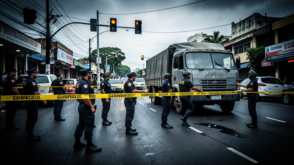 Alerta por vehículo con presunta carga explosiva en Guayaquil