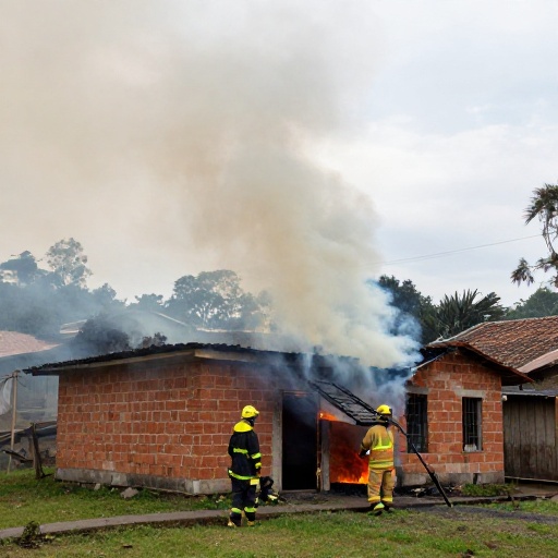 Incendio en La Vicentina: Muñoz asegura que fue provocado