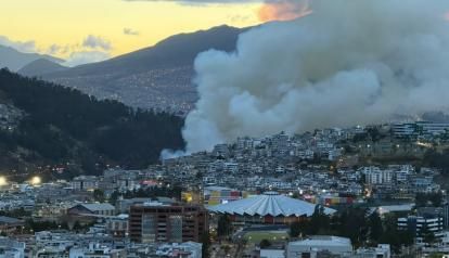 Incendio en La Vicentina: Muñoz asegura que fue provocado