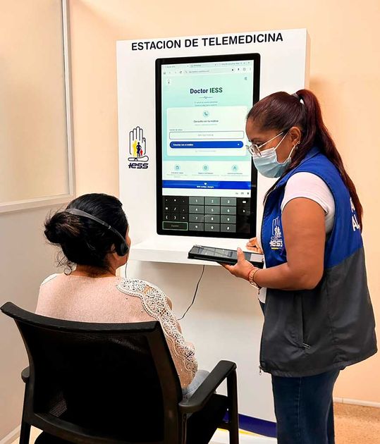 IESS Los Ceibos implementa telemedicina para agilizar emergencias