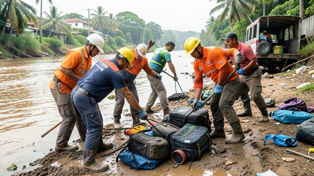 Ecuador recibe apoyo internacional urgente con llegada de equipo especializado en rescate