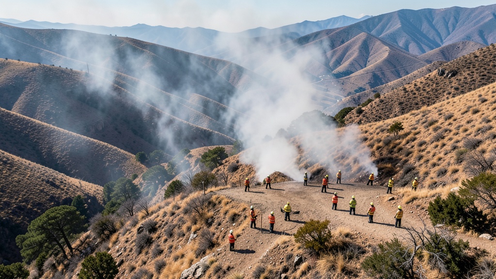 Cerro Casitagua: Bomberos confirman control total tras 48 horas de monitoreo