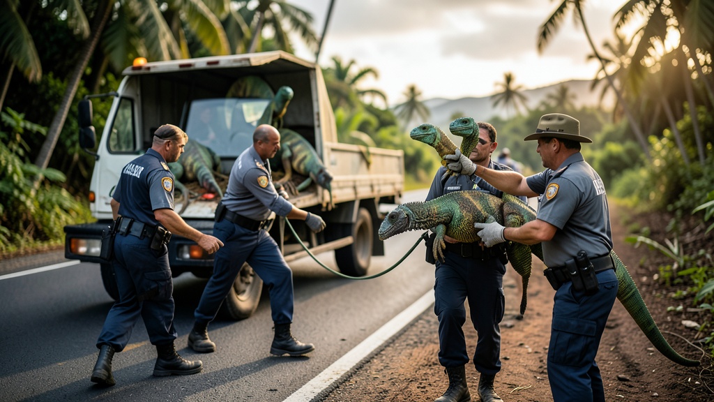 Tráfico de iguanas marinas: ¿Por qué fallan los controles en Galápagos?