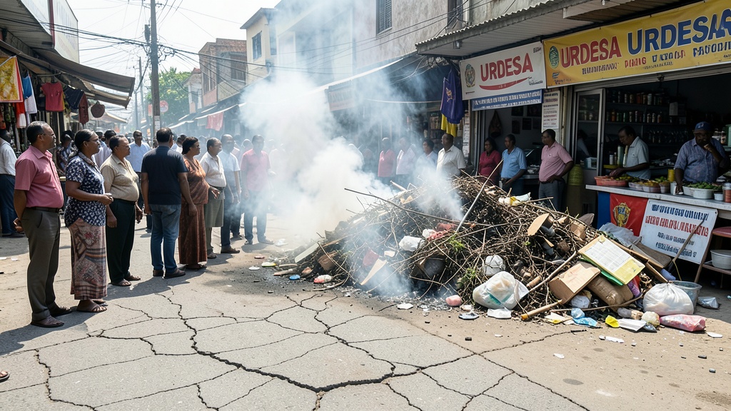 Obra de soterramiento deja heridos y preocupa a comerciantes en Urdesa