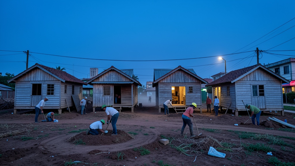 Solidaridad nacional: 465 voluntarios reconstruyen 44 viviendas en Tabuga