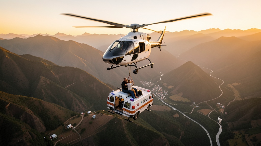 Ejército ecuatoriano salva vida de neonato con evacuación aérea desde Loja