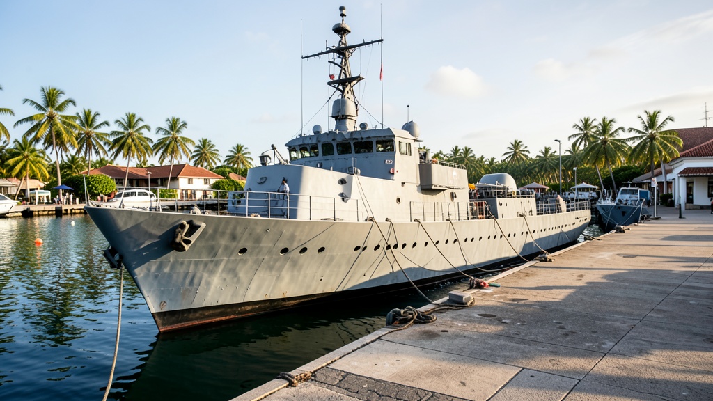 USS San Antonio atracado en Manta: contexto de la cooperación militar con EE.UU.
