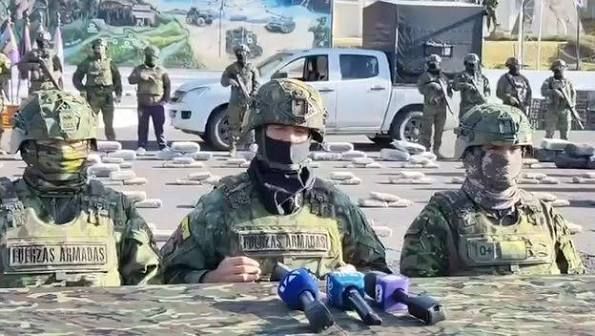 Operativo conjunto de Fuerzas Armadas y Policía desarticula red criminal en Quito
