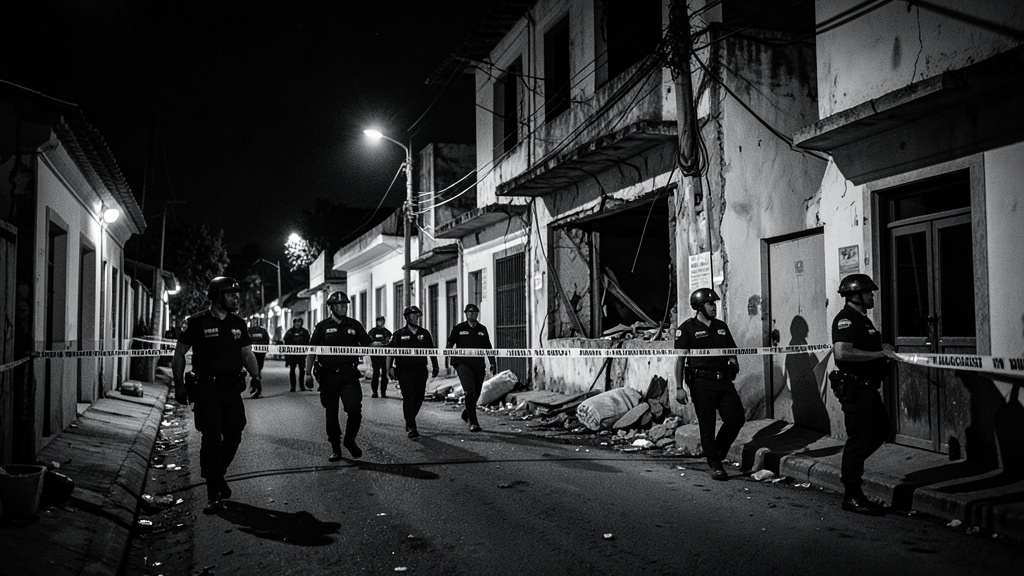 Día 13 de toque de queda deja 65 detenidos y la destrucción de un inmueble criminal en Yaguachi