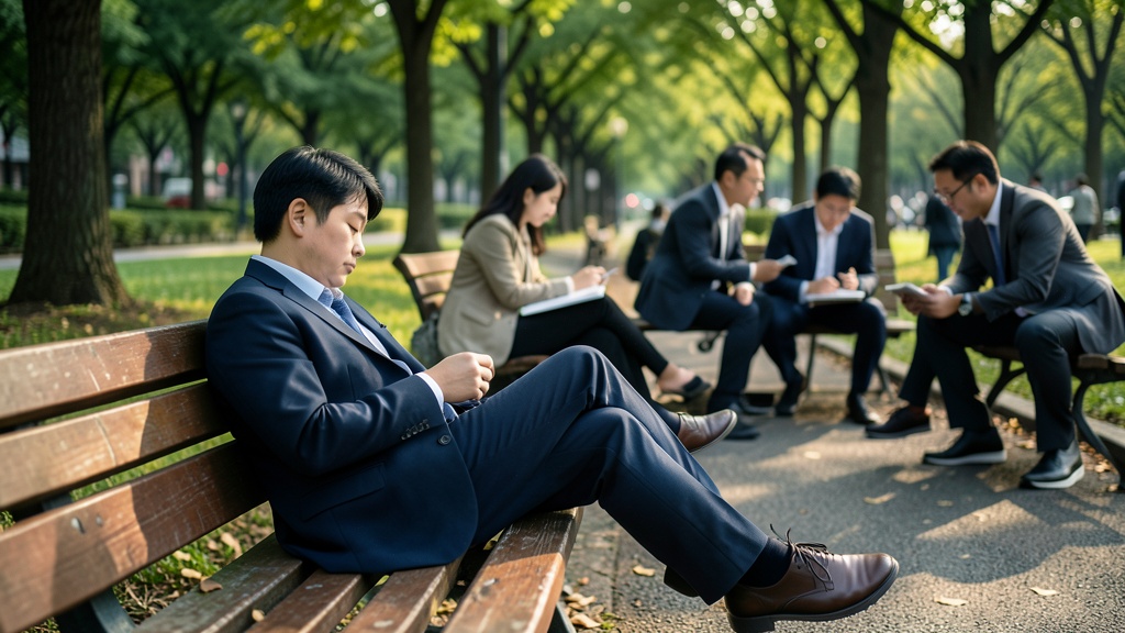 Corea del Sur convierte la siesta en un deporte competitivo para combatir el estrés laboral