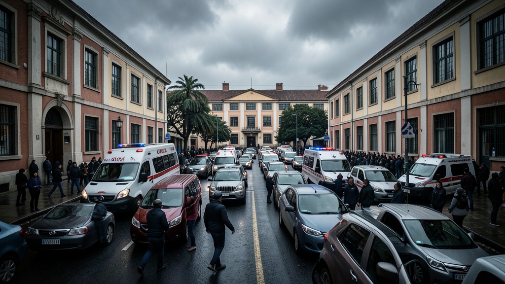 Alerta de seguridad activa en la UCAE tras reporte al ECU 911: Evacuación preventiva en el campus quiteño