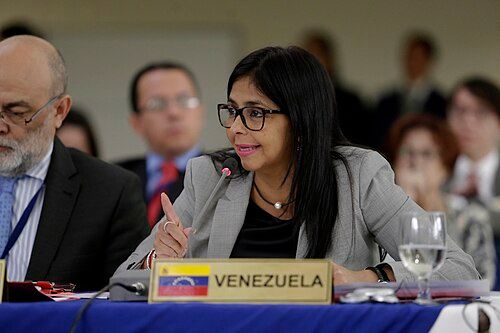 Delcy Rodríguez se reúne con el secretario general de la ONU ante expectativas diplomáticas