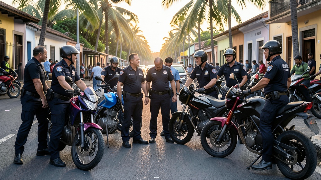 Operativo policial retiene más de 100 motocicletas y detiene a varios sospechosos en Guayaquil