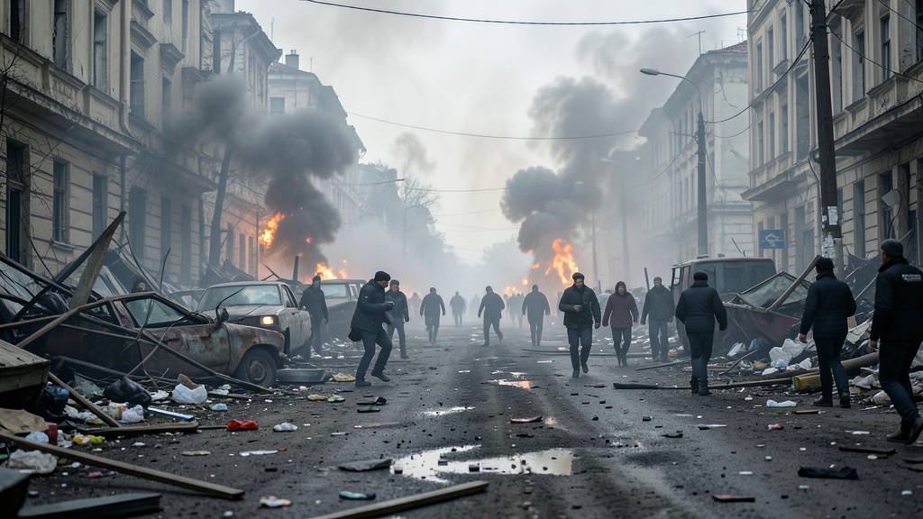 Guerra aérea entre Rusia y Ucrania se intensifica mientras la población civil paga el costo humano